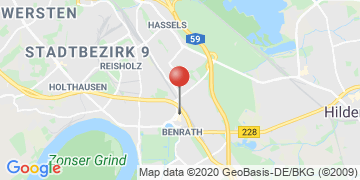 Wegbeschreibung - Google Maps anzeigen
