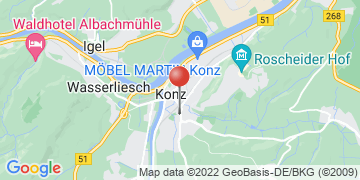 Wegbeschreibung - Google Maps anzeigen