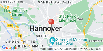 Wegbeschreibung - Google Maps anzeigen