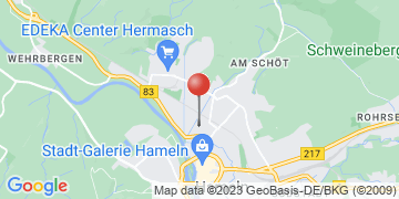 Wegbeschreibung - Google Maps anzeigen