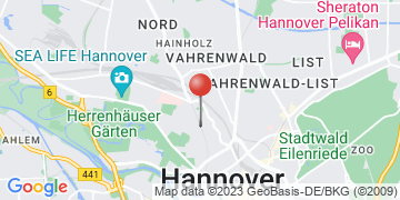 Wegbeschreibung - Google Maps anzeigen