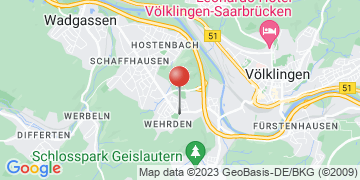 Wegbeschreibung - Google Maps anzeigen