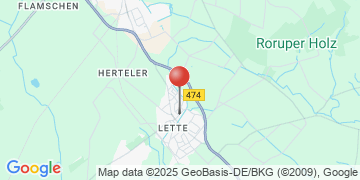 Wegbeschreibung - Google Maps anzeigen