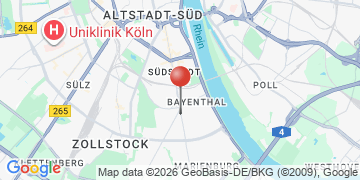 Wegbeschreibung - Google Maps anzeigen